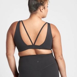 NWT Athleta D-DD 1x Exhale black bra